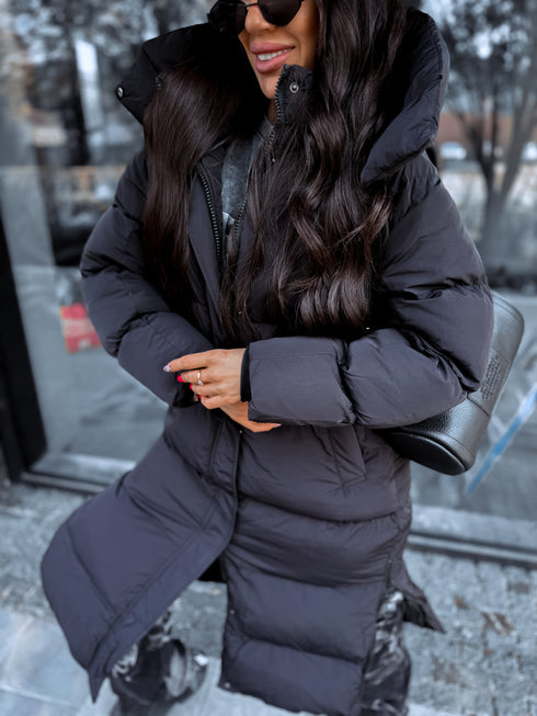 Long jacket "FROZEN" FC7580 - black